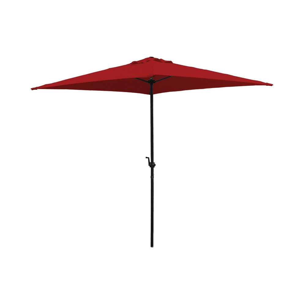 Seasonal Trends UMQ65BKOBD-03 Crank Umbrella, Red, 6.5'