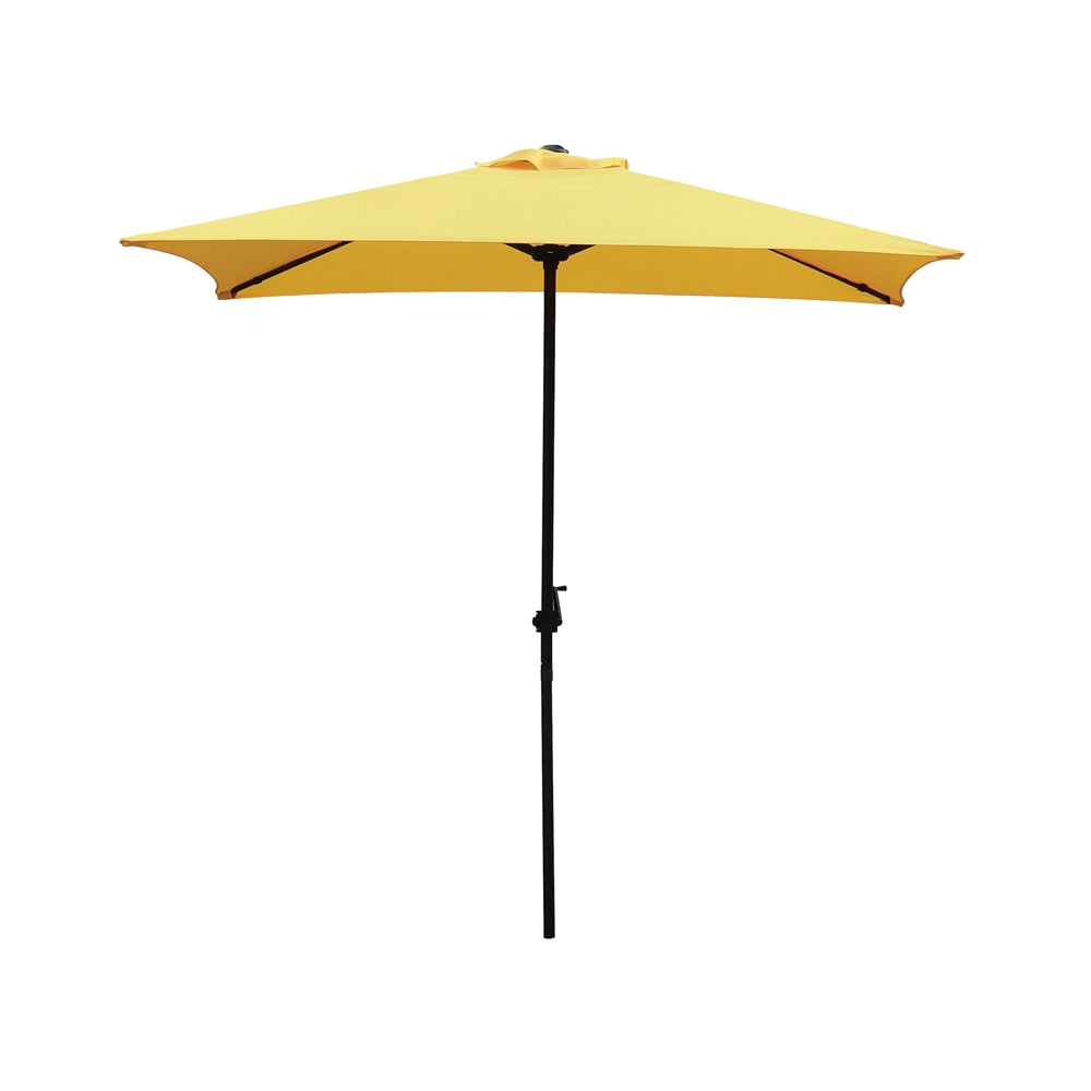 Seasonal Trends UMQ65BKOBD-33 Crank Umbrella, Yellow, 6.5'