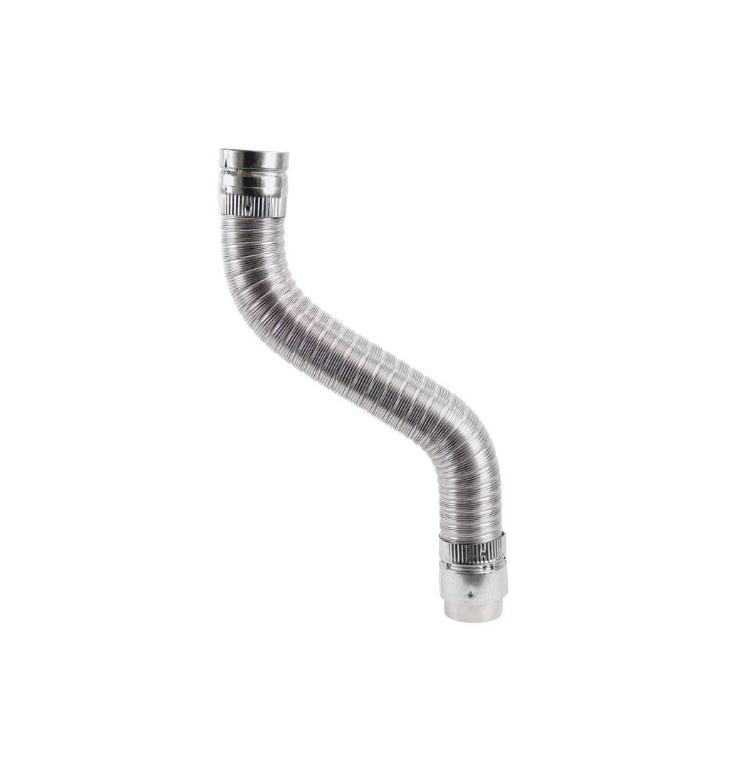 Selkirk 3EFC-3S Gas Vent Connector, Aluminum/Galvanized Steel