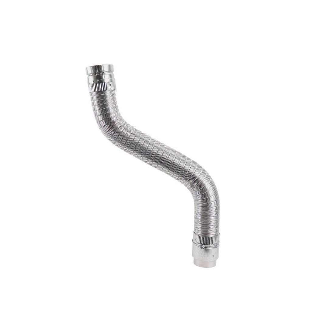 Selkirk 3EFC-5S Gas Vent Connector, Aluminum/Galvanized Steel