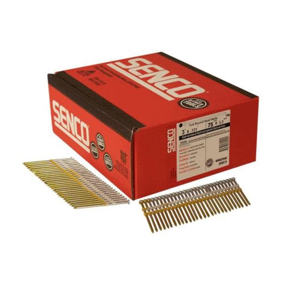 Senco KD27ASBS Angled Strip Framing Nails, 3 Inch