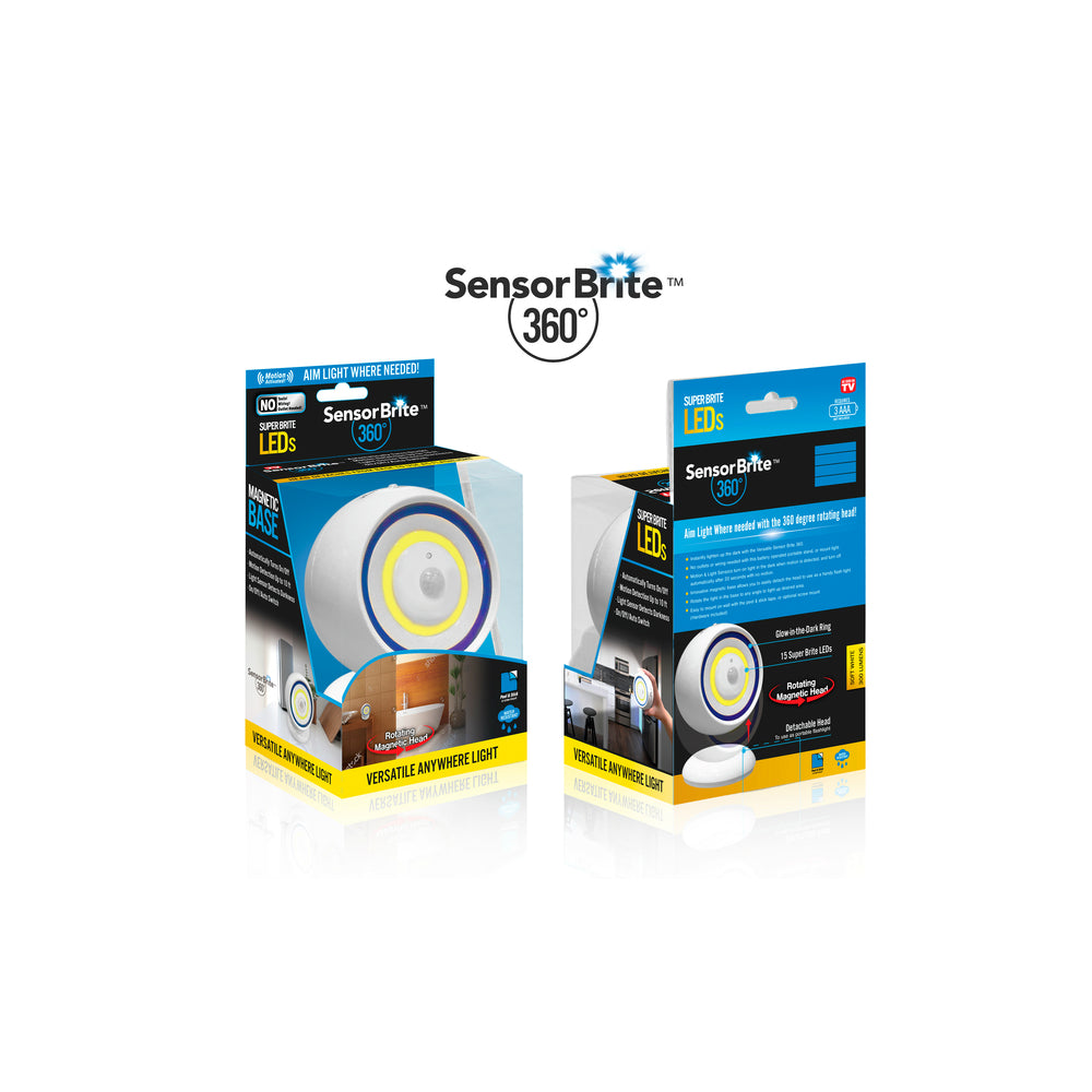Sensor Brite SBL360-MC6 As Seen On TV COB Portable Work Light, 2 watts ...
