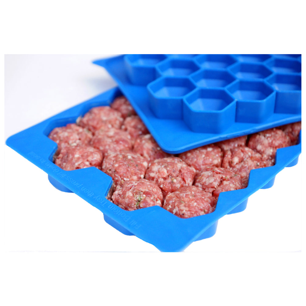 Shape + Store MM Silicone Meatball Master, Blue
