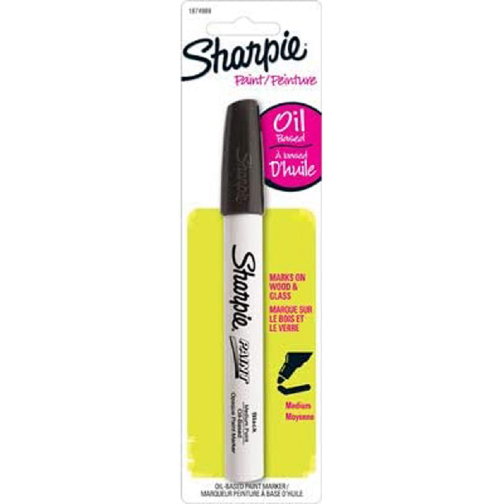 Sharpie 1874989 Medium Tip Paint Marker, Black