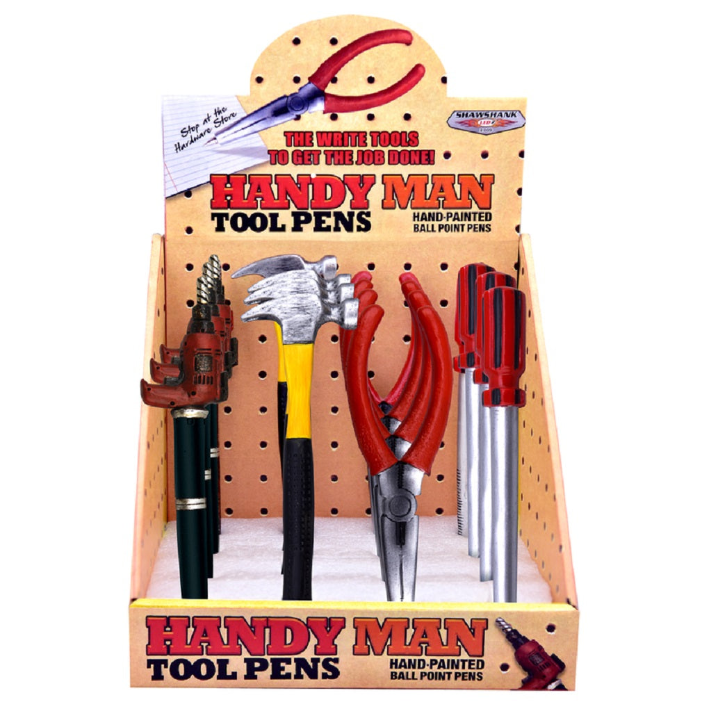 Shawshank 702897 Handy Man Tool Pens, Plastic, Multicolor