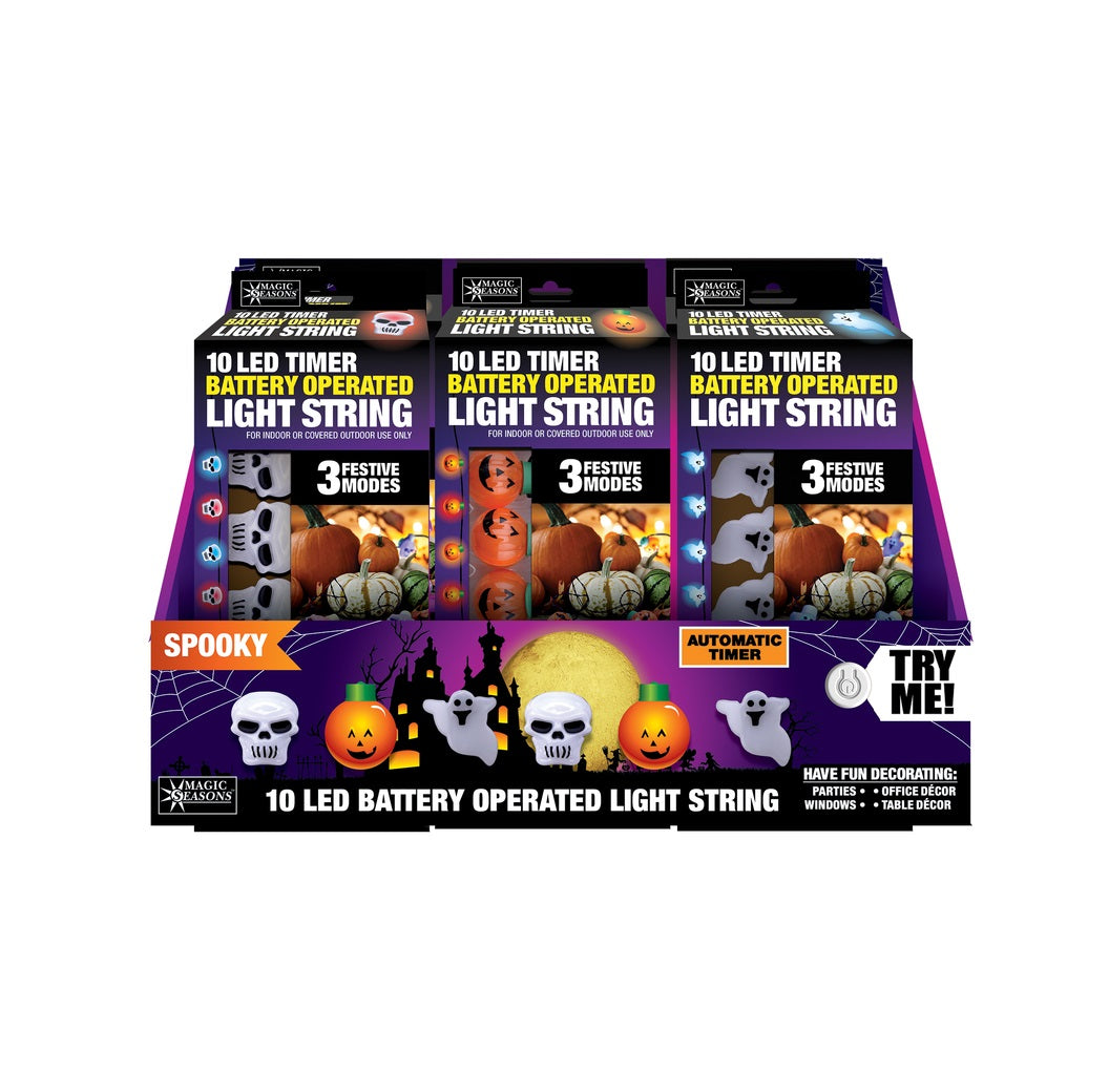 Shawshank LEDz 702994 Magic Season Halloween Decor Spooky LED Light String