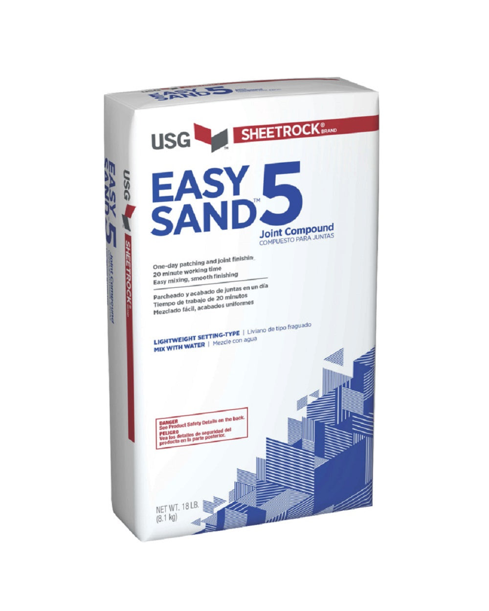 Sheetrock  384150-060  Easy Sand Joint Compound, 18 lbs Bag