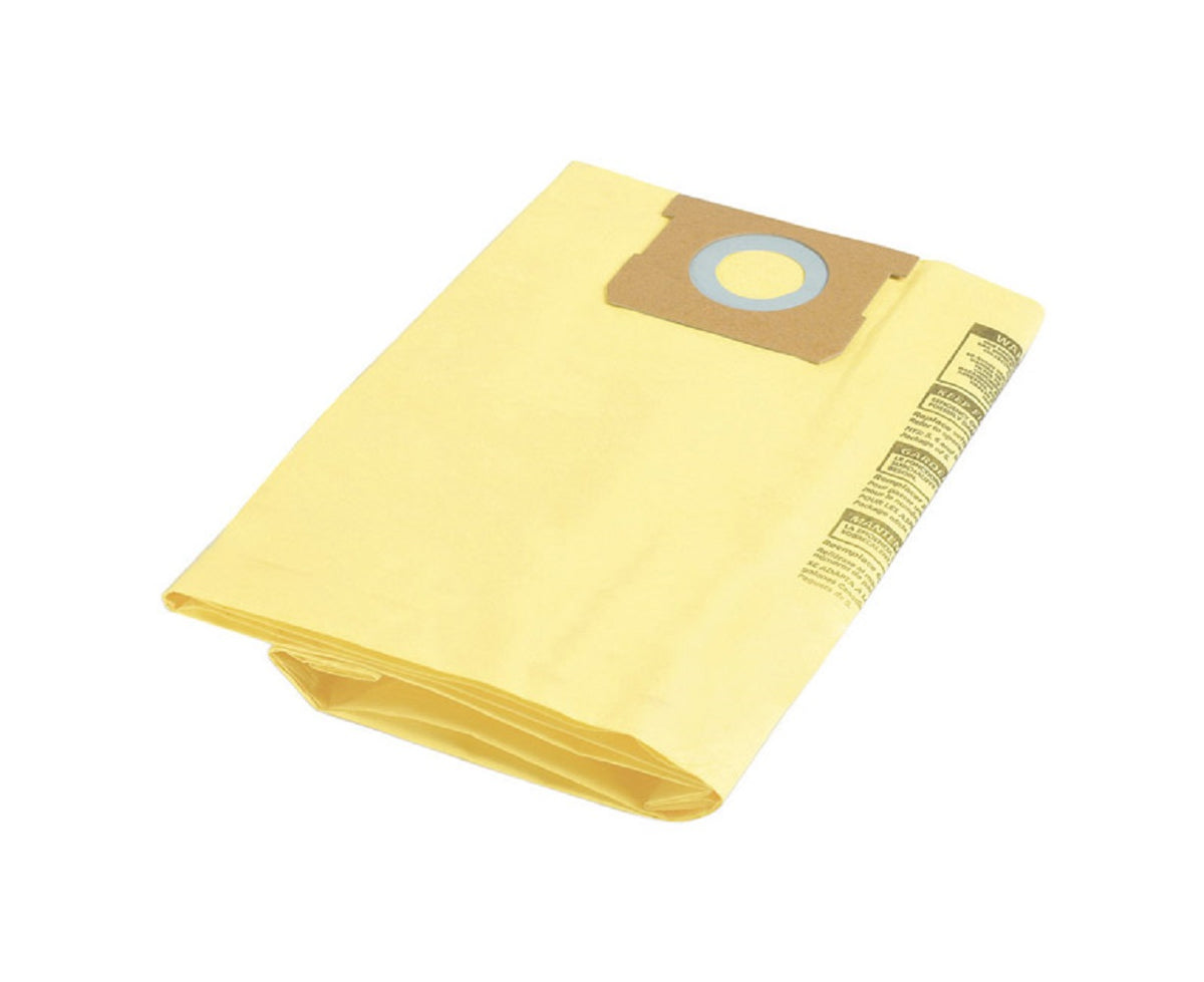 Shop-Vac 9067300 Wet/Dry Vac Drywall Filter Bag, Yellow
