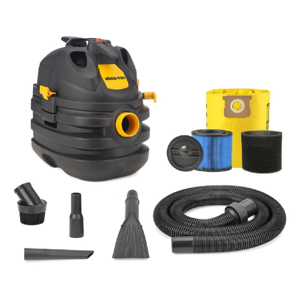 Shop-Vac 5875700 Wet/Dry Vacuum Corded, Plastic, Black