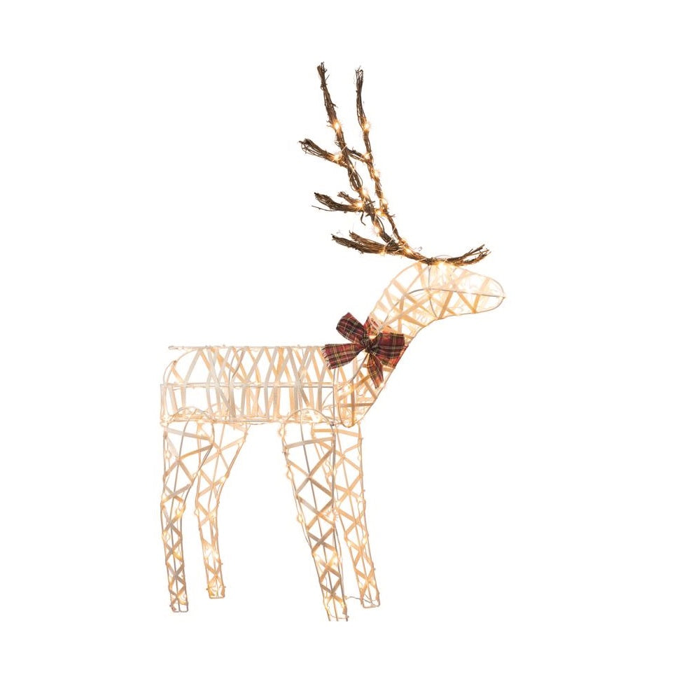 Sienna R6404128 Christmas LED 3D Wire Buck Reindeer, 48 Inch