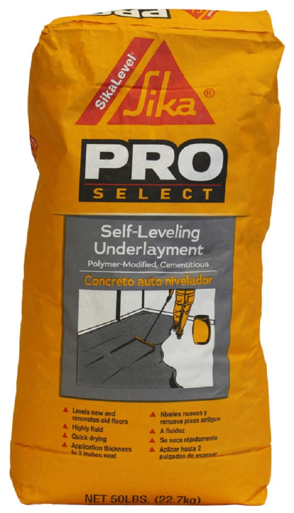 Sika 517004 Cement Underlayment, Gray, 50 lb Bag