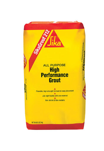 Sika 90824 SikaGrout 212 General Purpose Grout, Grey, 50 Lb