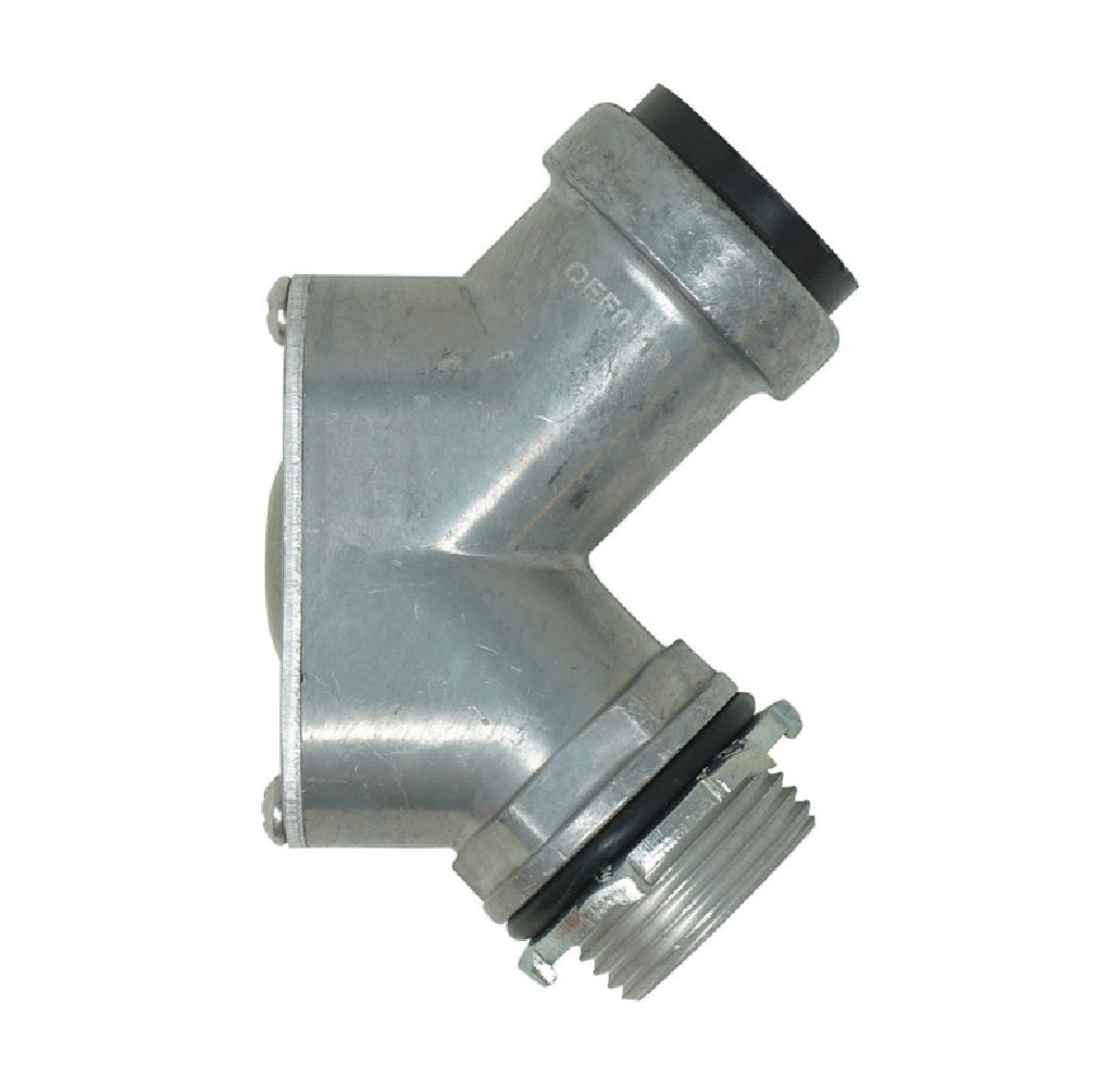 Southwire 65072201 SimPush Pull Elbow For EMT, Aluminum, 1/2"