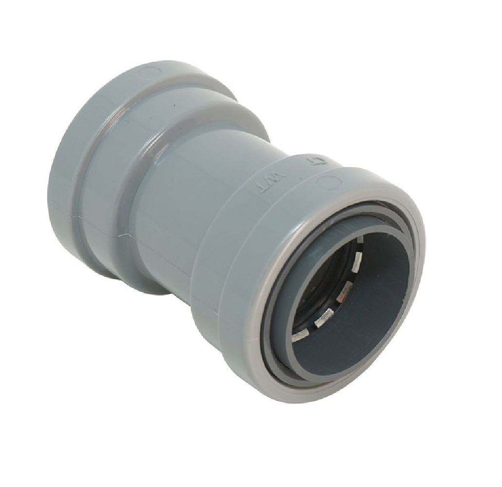 SimPush 65083401 Quick Connect Coupling For PVC, PVC, 1/2"