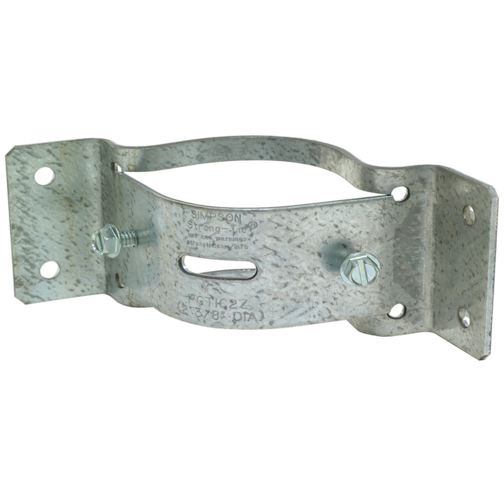 Simpson Strong-Tie PGTIC2Z-R Pipe Grip Tie, Galvanized Steel, 12 Gauge