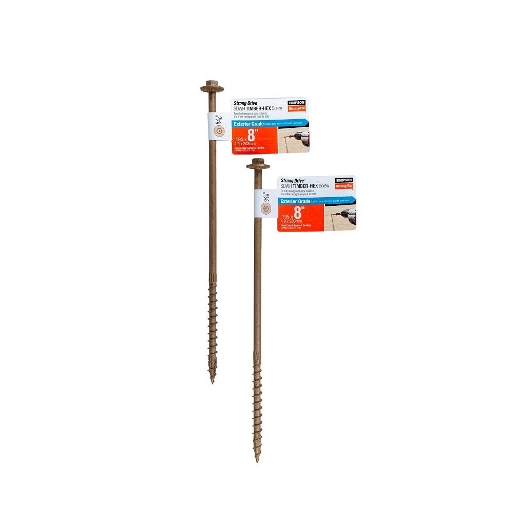 Simpson Strong-Tie SDWH19800DB-RP1 Timber Screw, 8 Inch