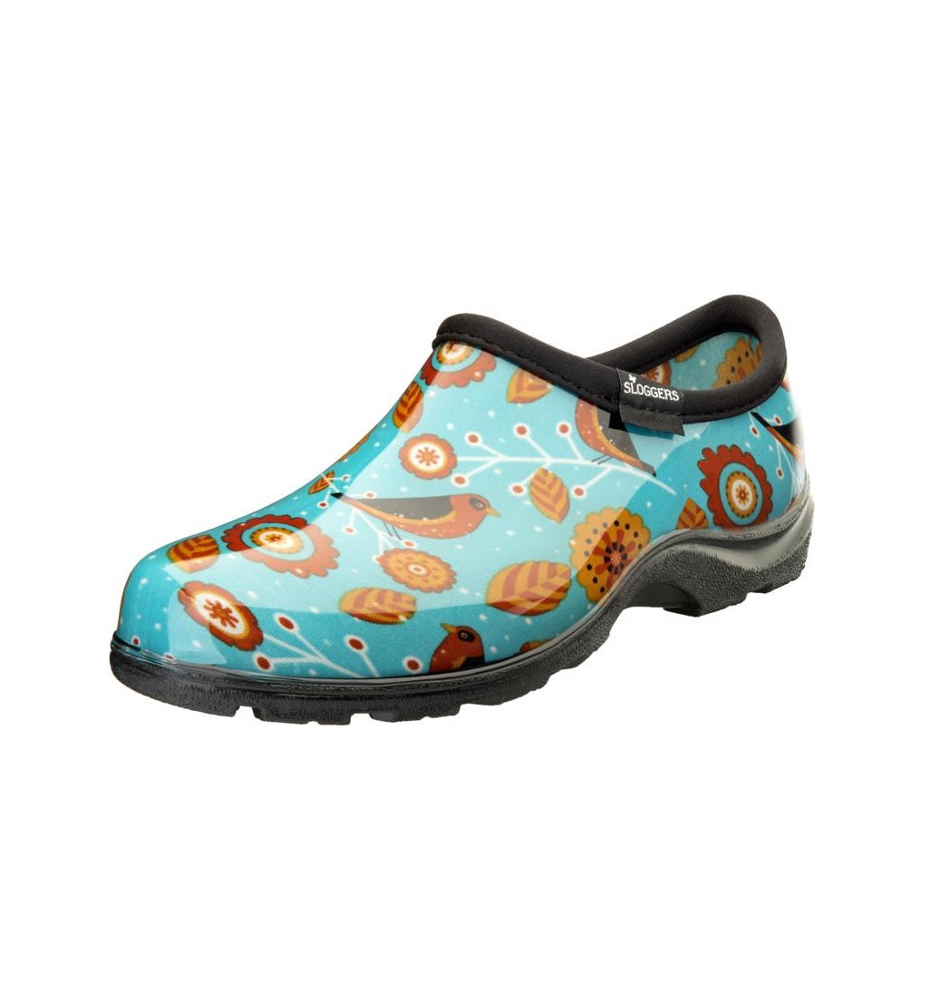 Sloggers 5123BRDTQ06 Women's Garden/Rain Shoes, Turquoise, 6 US