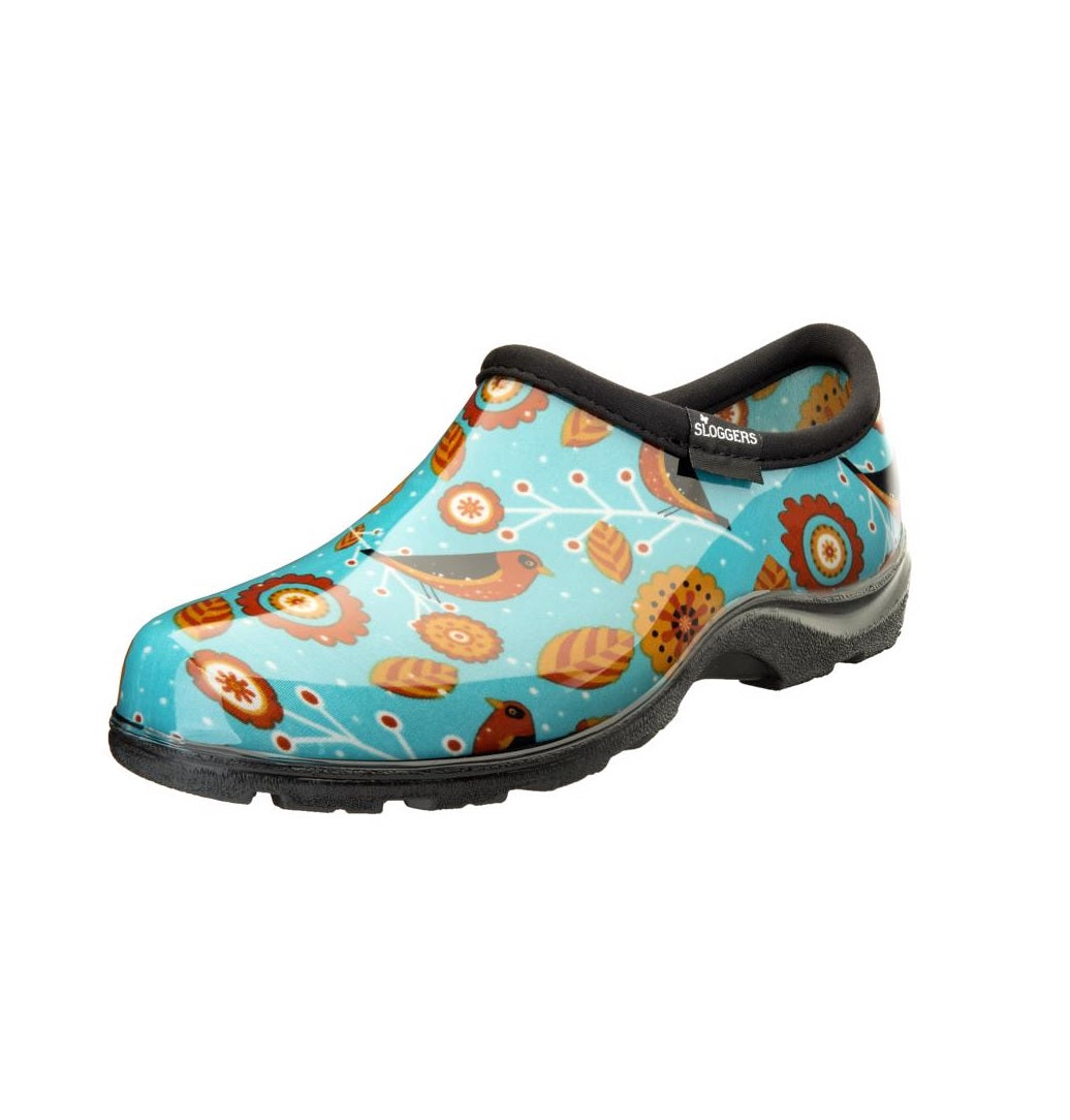 Sloggers 5123BRDTQ10 Women's Garden/Rain Shoes, Turquoise, 10 US