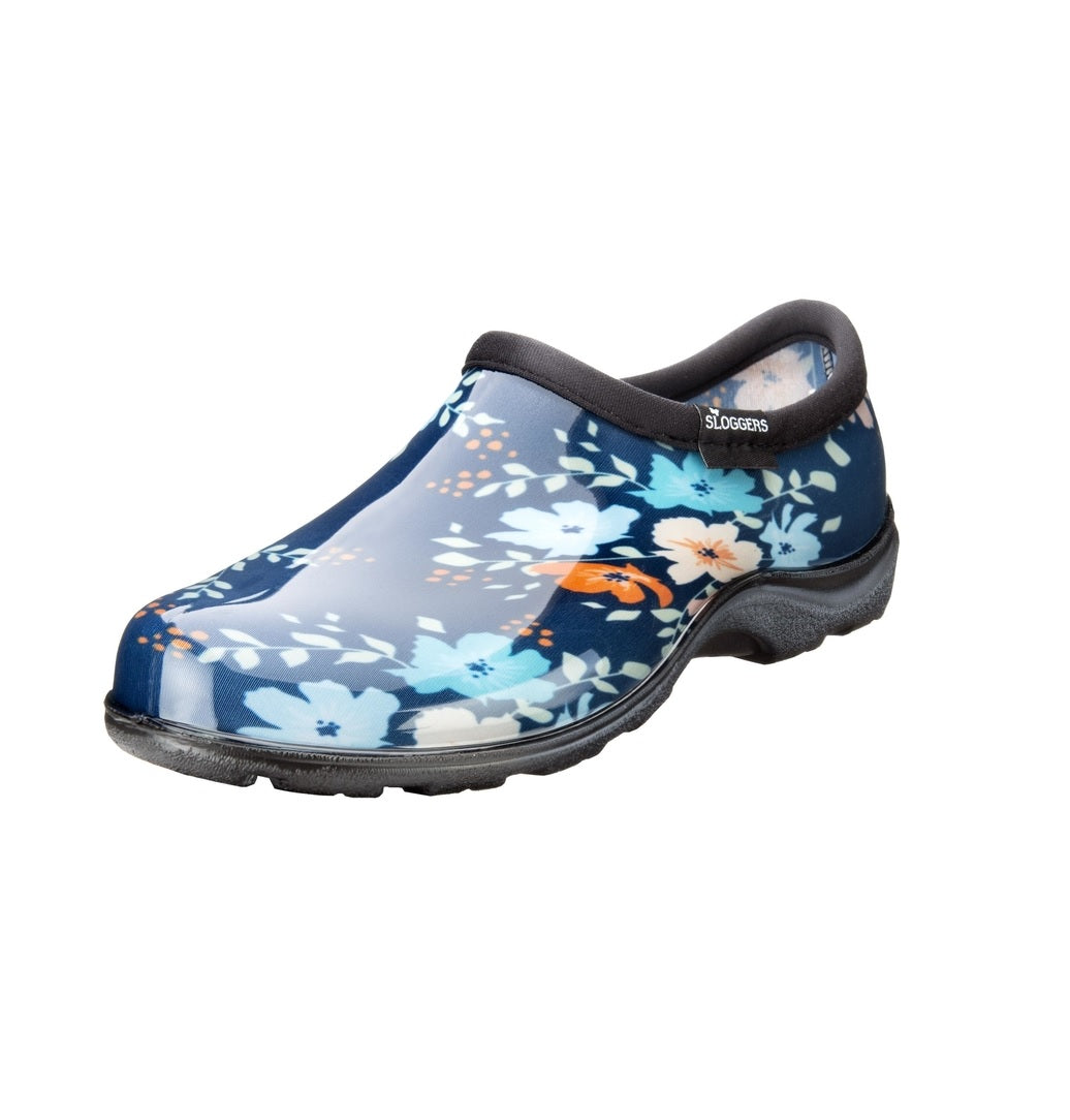 Sloggers 5120FFNBL09 Women's Garden/Rain Shoes, Blue, 9 US