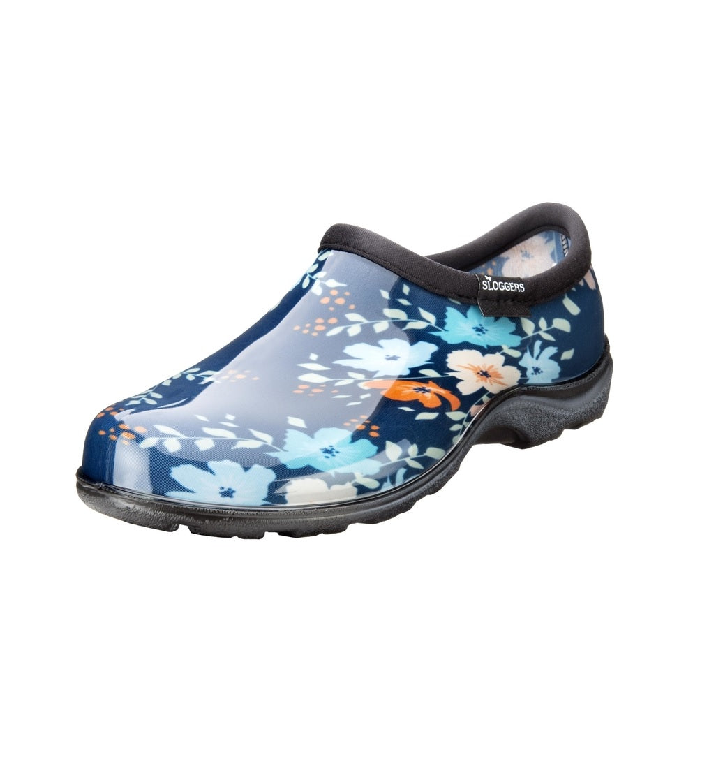 Sloggers 5120FFNBL06 Women's Garden/Rain Shoes, Blue, 6 US