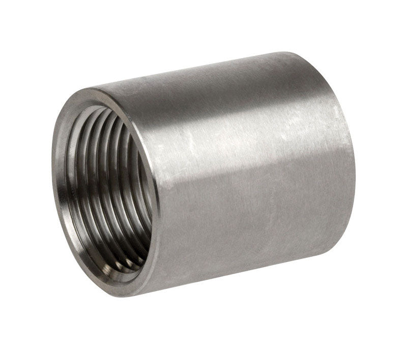 Smith Cooper S3014CP012B Coupling, Stainless Steel, 1-1/4"
