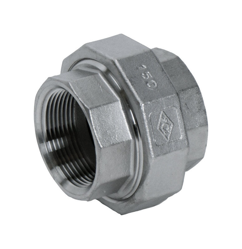 Smith Cooper S3014U 010B Union, Stainless Steel, 1"