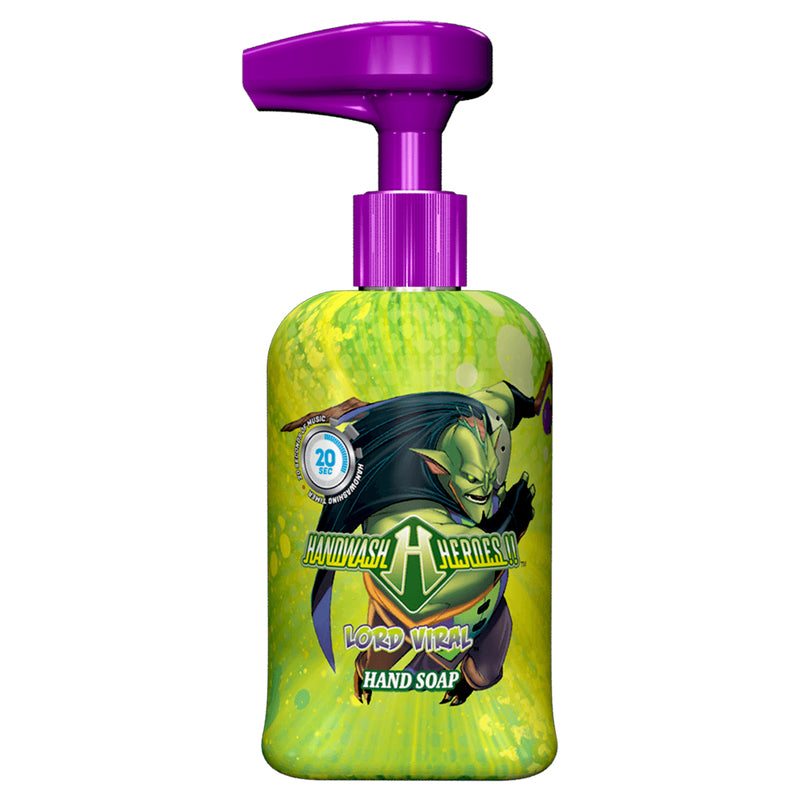 Soap Soundz 89 Heroes Musical Hand Cleaner, 8.5 Oz