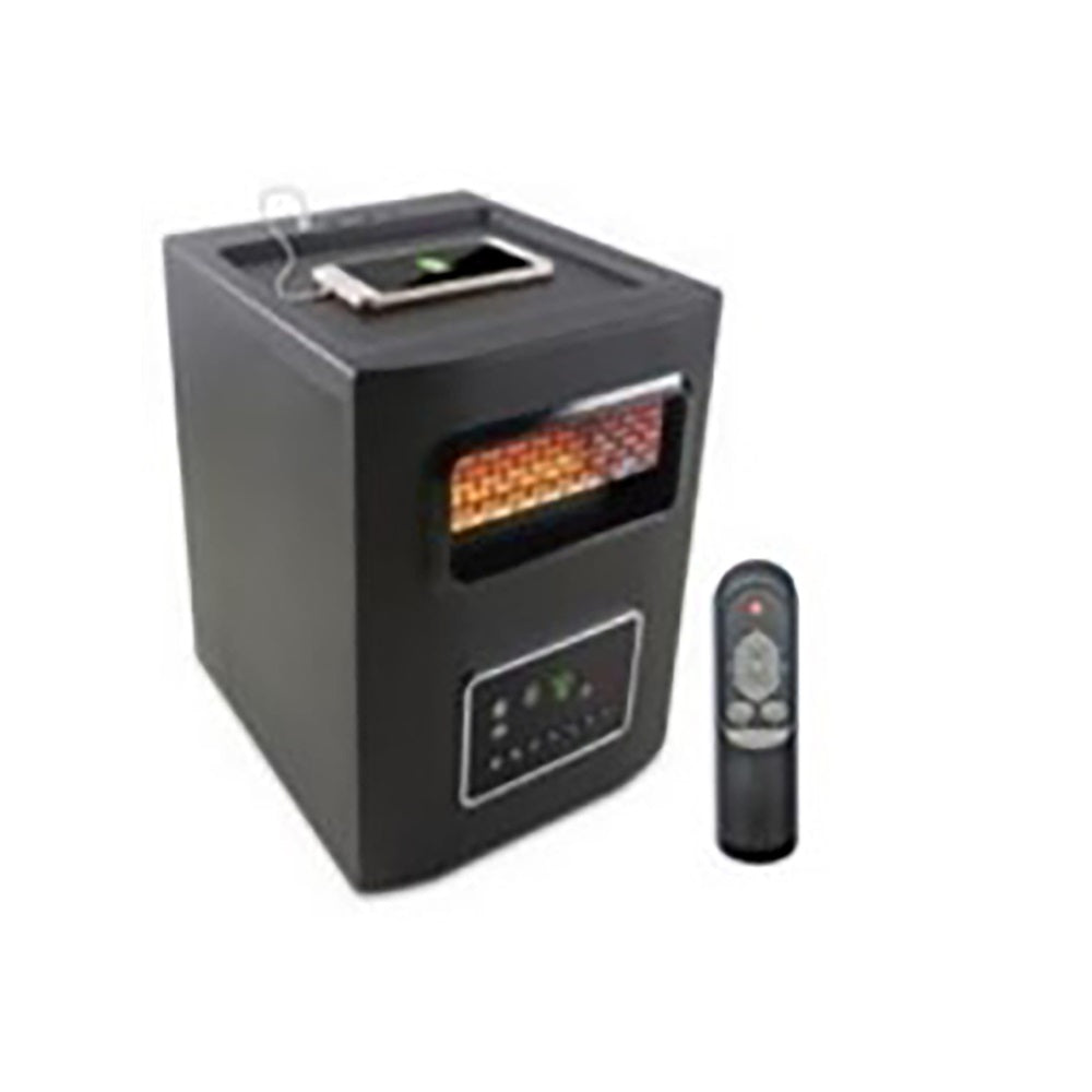 Soleil KUH25-01 Electric Infrared Heater With Remote, 5118 BTU