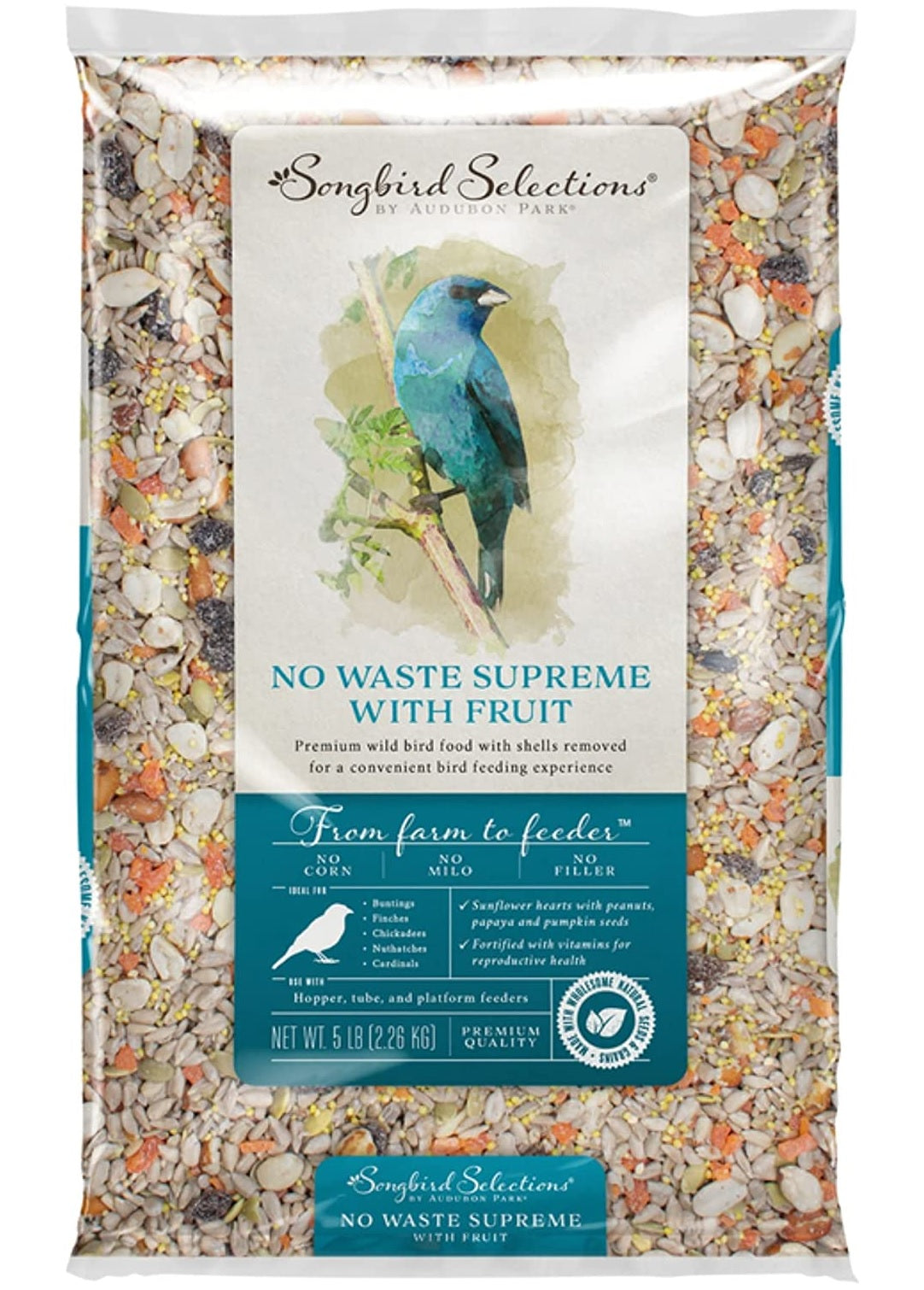 Songbird Selections 13628 Wild Bird Food, 5 Lbs