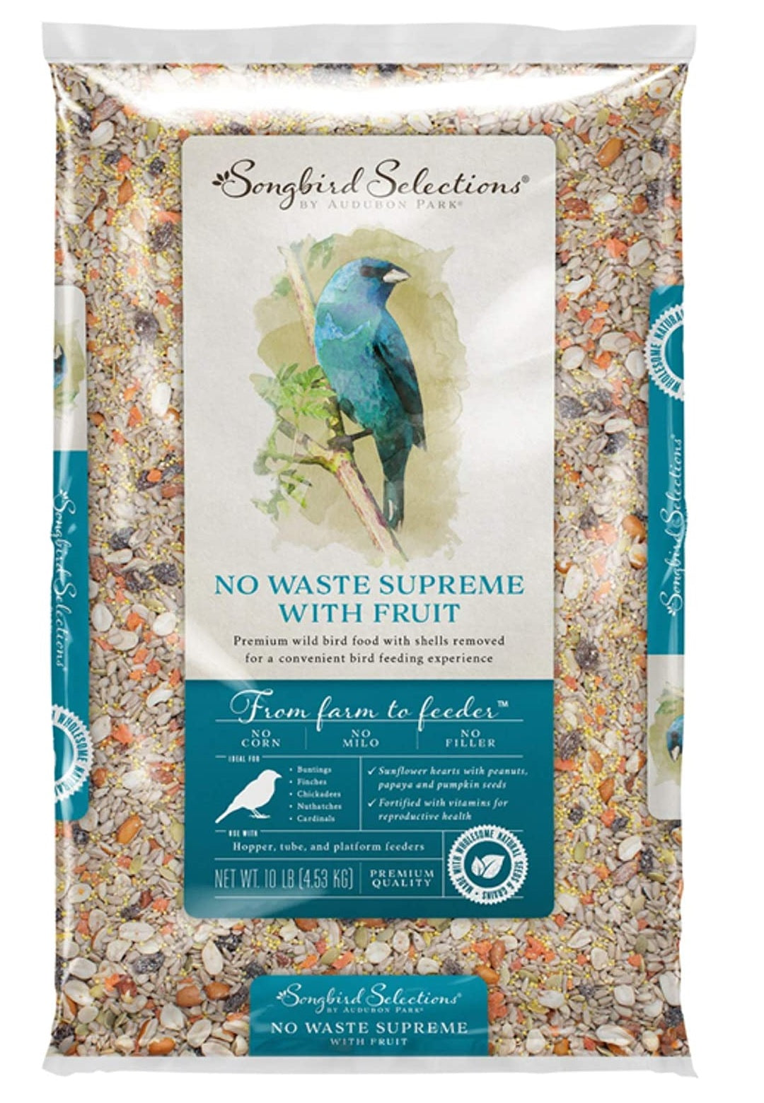 Songbird Selections 13635 Wild Bird Food, 10 Lbs