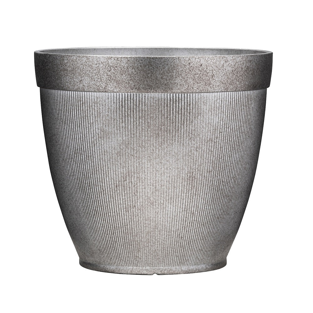 Southern Patio HDR-093695 Midori Planter, Resin, Galvanized