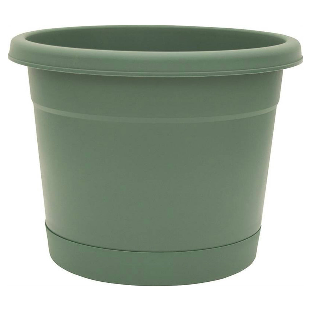 Southern Patio RN2008OG Rolled Rim Planter, Plastic, 17.13 Inch