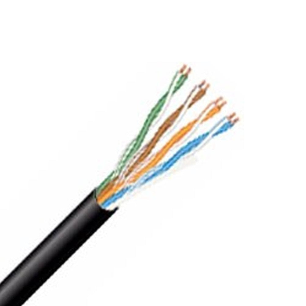 Southwire H90558-1A Data Cable, 5e Category Rating, 1000', Black