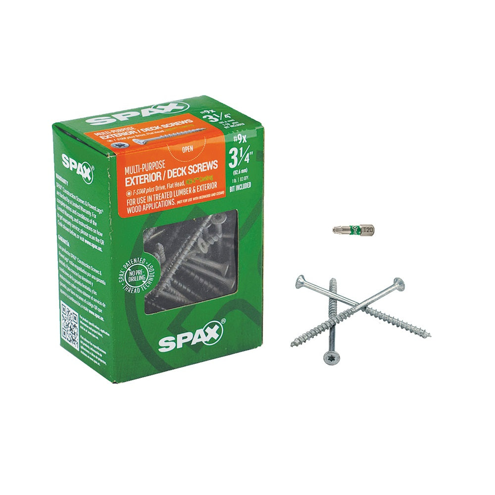 Spax 4191670450804 Multi-Purpose Screws, Steel
