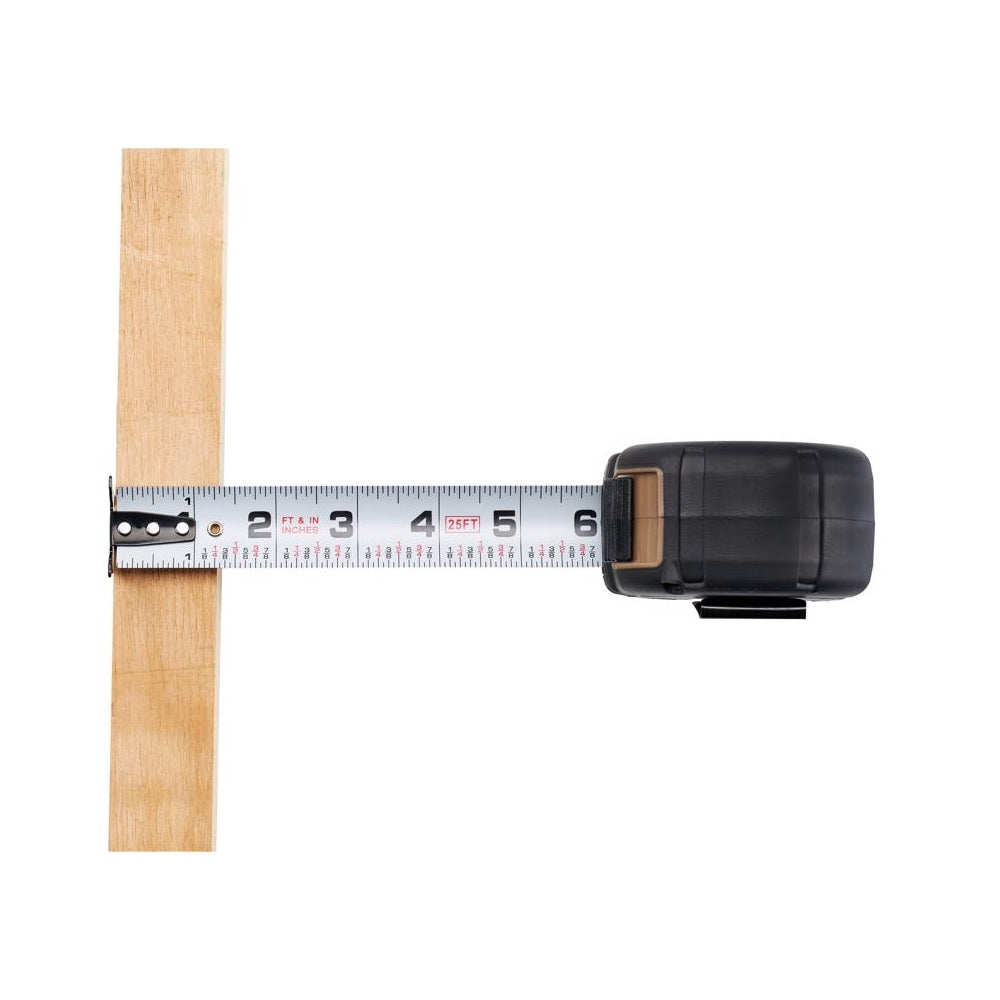 Spec Ops SPEC-TM25 Tape Measure, 25 Feet, Black