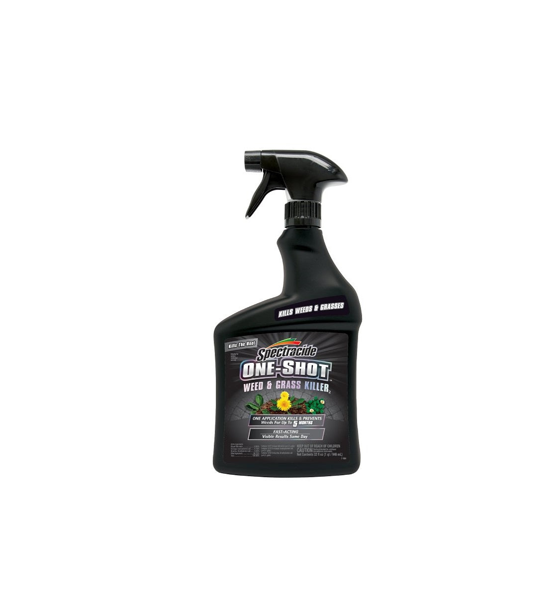 Spectracide HG-67184 ONE-SHOT Weed and Grass Killer, 32 Ounce