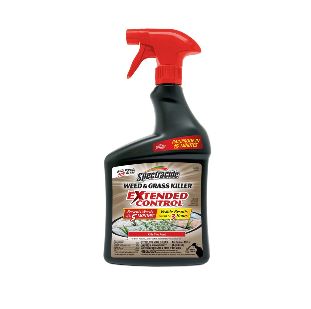 Spectracide HG-96843 Weed & Grass Killer with Extended Control, 32 oz