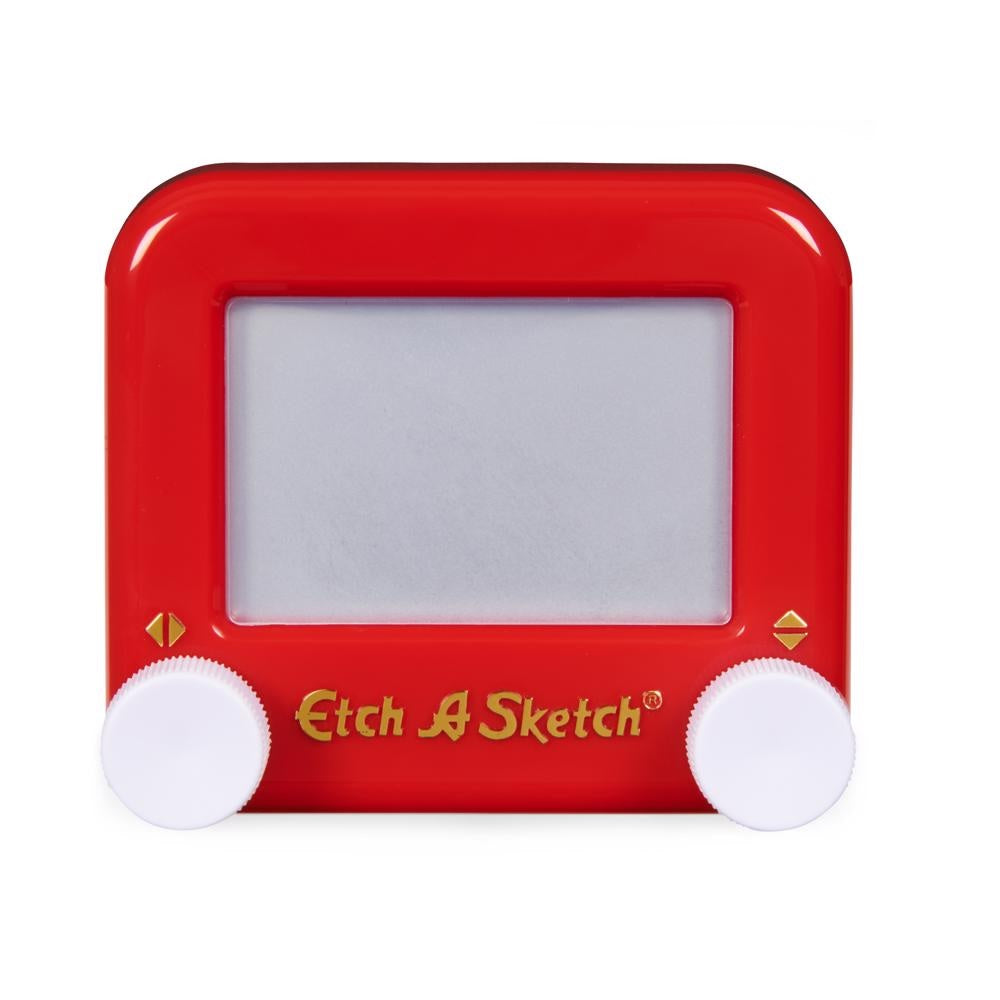 Spin Master 6061150 Etch A Sketch Pocket Drawing Toy, Red/White