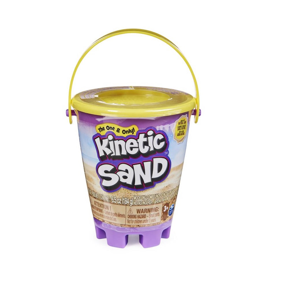 Spin Master 6062081 Pail Kinetic Sand, Natural, 6.5 Ounce