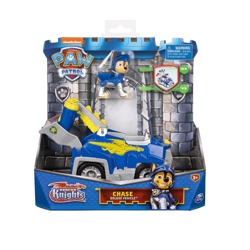 Spin Master 6063584 Paw Patrol Chase Transforming Toy Car, Multicolored