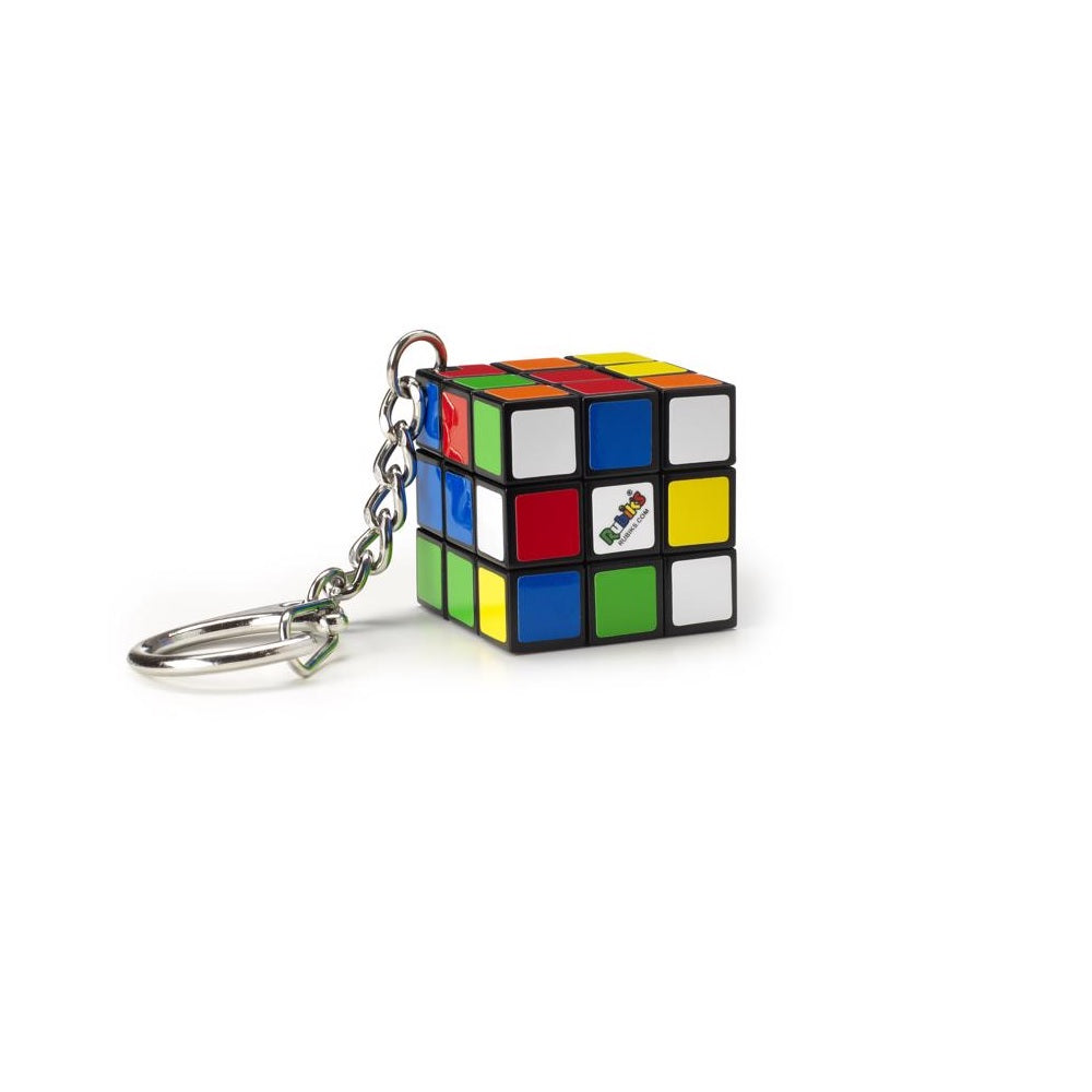 Spin Master 6064000 Rubik's Cube Puzzle Keychain, Multicolored