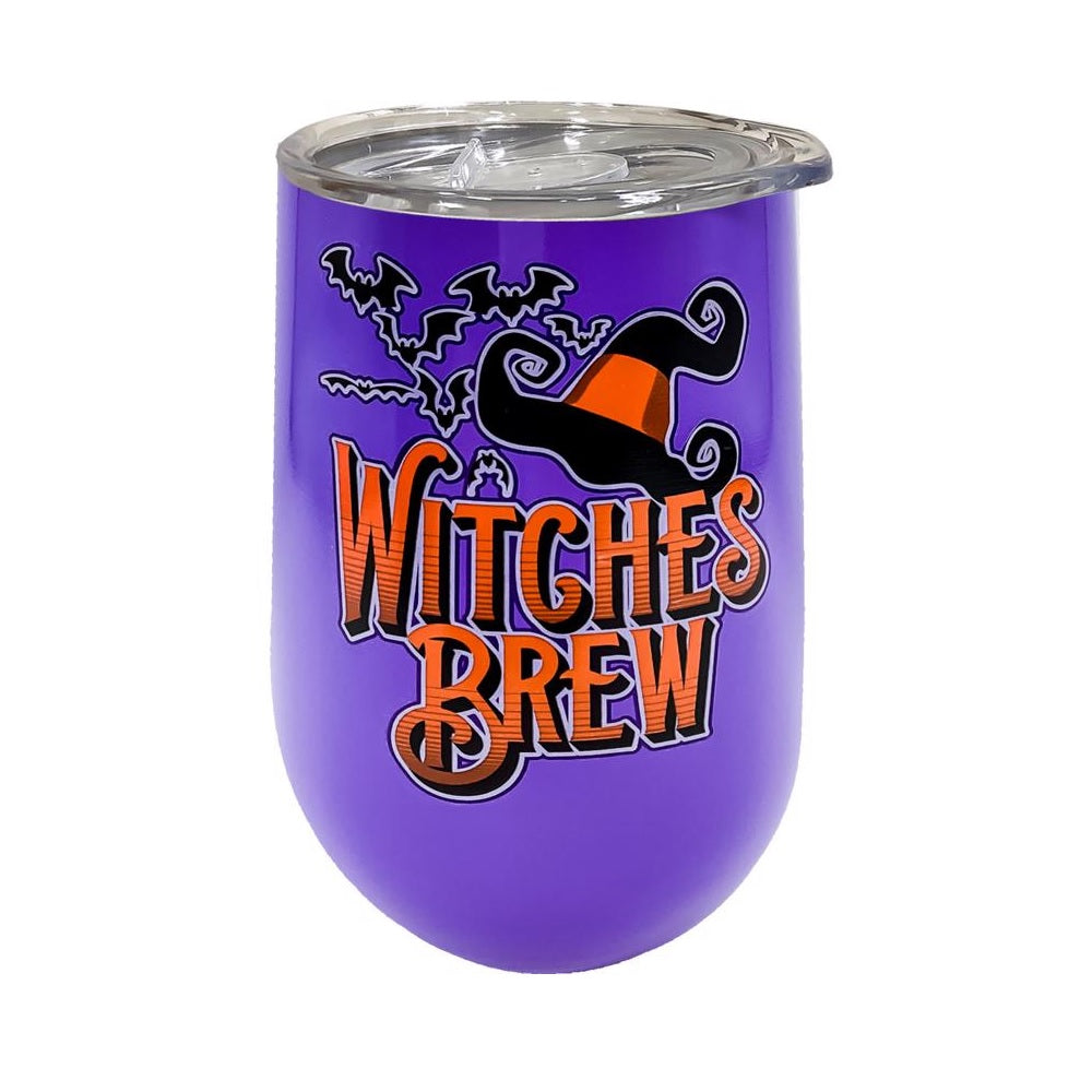 Spoontiques 16987 Witches Brew Wine Tumbler, 16 Ounce Capacity