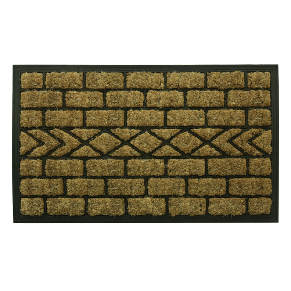 Sports Licensing Solutions 58792 Door Mat, Brown, 29.5" X 17.75"