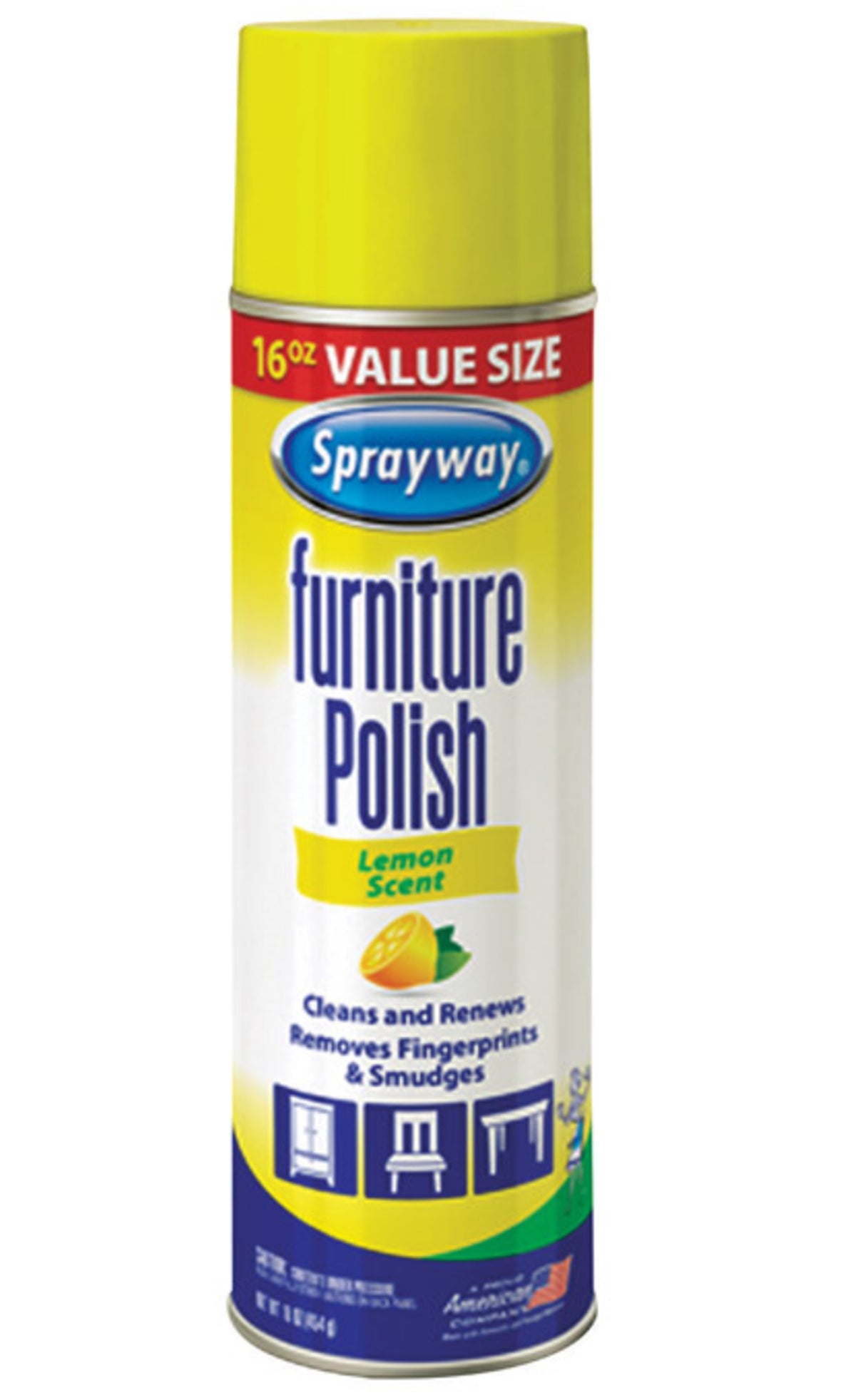 Sprayway SW012R Furniture Polish, 16 Oz