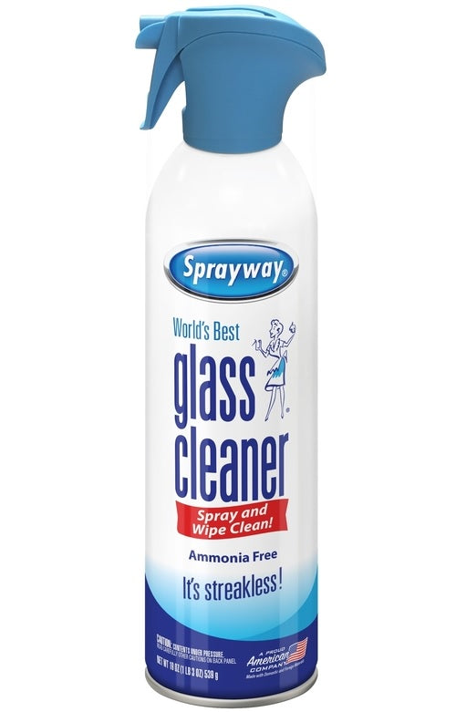 Sprayway SW051R Glass Cleaner, 19 Oz