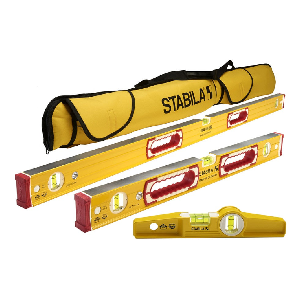 Stabila 48370 Type 196 Box Beam Level Set, Aluminum — LIfe and Home