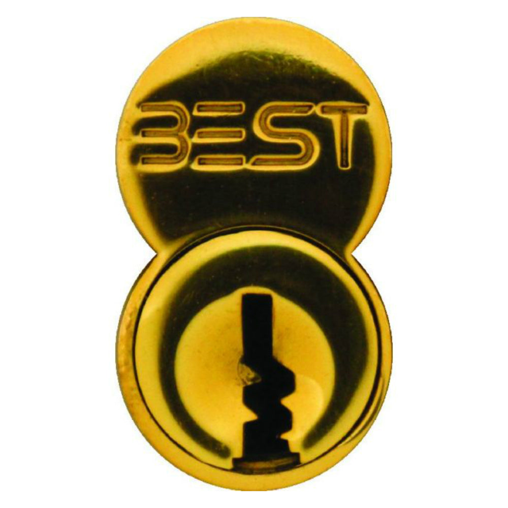 Stanley Best 1C7E1605 7 Pin E Keyway Uncombinated Core, Bright Brass