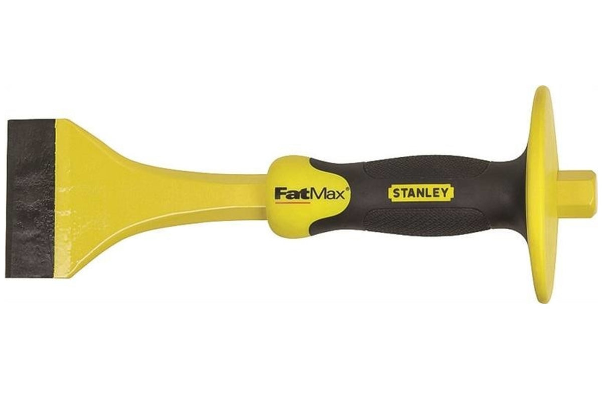 Stanley FMHT16468 FatMax Floor Chisel With Guard, 11", Black/Yellow