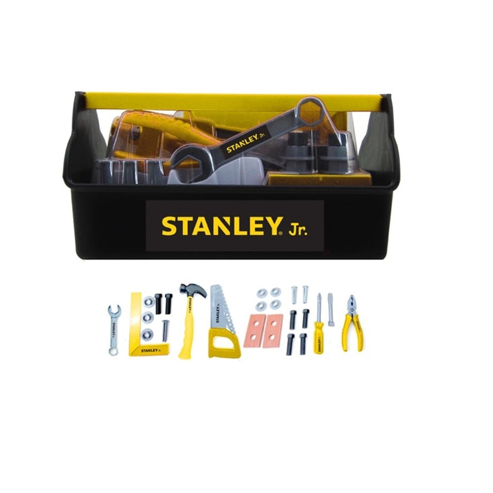 Stanley Jr. RP011-SY Kid Toy Role Play Toolbox Set, Multicolored