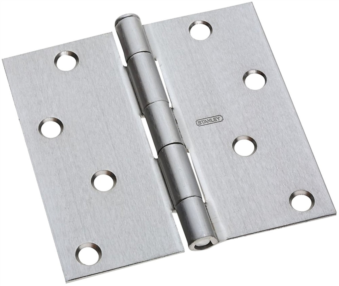 Stanley N830-240 Residential Door Hinge, Satin Chrome